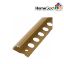 Кафельная рейка альюминевая Обычный цвет Золото rasm