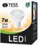 Lampa LED PR T-MR16 7 Vt 3000K "TESS" rasm