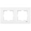 90960201 KARRE ECO Рамка 2-ая белая VIKO 200шт rasm