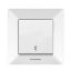 Изображение WNTC00032WH-EUl ARKEDIA ECO Переключатель белый