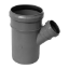 Изображение Контур Тройник кассой серый 50/50x45