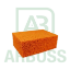 Viskoz shimgich (tozalash) "DEKOR" 160x110x60 mm, o'ram. 6 dona. (m. - 670-200) Apelsin rasm