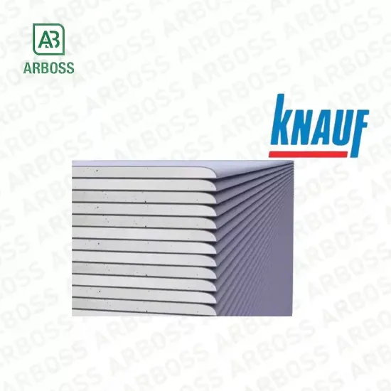 Гипсокартон влагостойкий стеновой KNAUF rasm