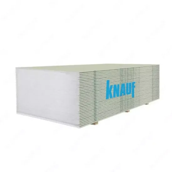 Гипсокартон влагостойкий стеновой KNAUF rasm