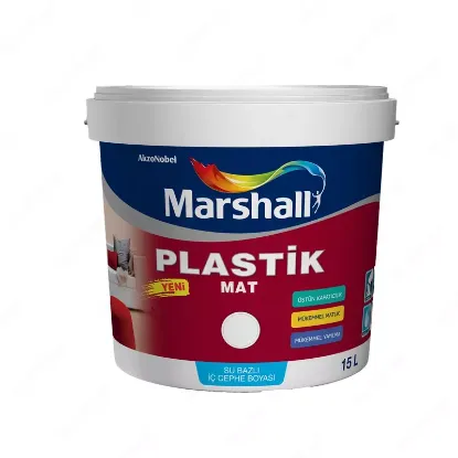 Водоэмульсионная акриловая краска MARSHALL PLASTIK MAT 7.5 л rasm
