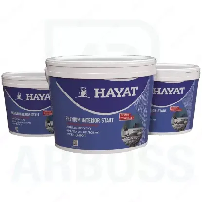 акриловая краска HAYAT Premium Interior start (10 кг) rasm
