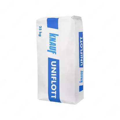 KNAUF-Uniflot сверхпрочная штукатурная шпаклевка для швов. rasm