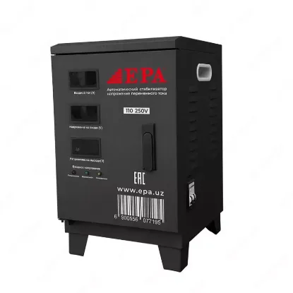 Стабилизатор напряжения (напольный) "EPA" EES-15KVA, 68.2А, 110-250В rasm