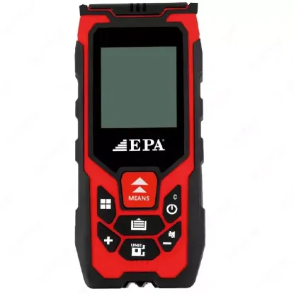 Лазерный дальномер "EPA" ELM-40, дальность измерения 40 м (Черный/красный) rasm