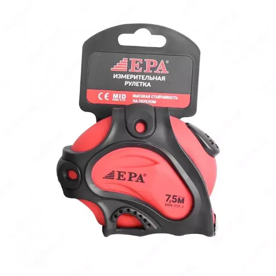 Изображение Измерительная рулетка (металлическая лента) "EPA" ERM-750-2, 7.5 м, шир. 19 мм,