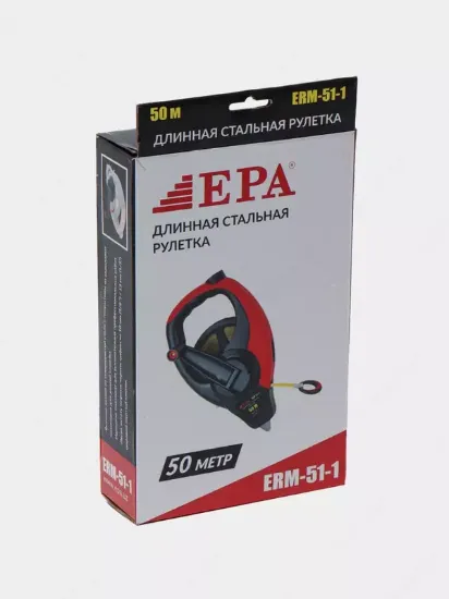 Измерительная рулетка (металлическая лента) "EPA" ERM-51-1, 50 м, шир. 19 мм rasm