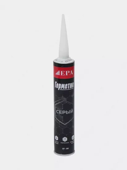 Универсальный герметик (силиконовый) "EPA" EGT-990, 500 гр., серый rasm
