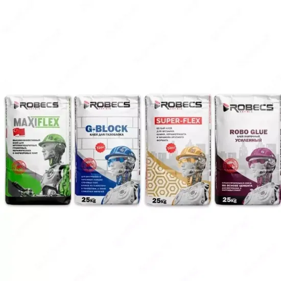Robecs Drymix- Высококачественные строительные смеси. rasm