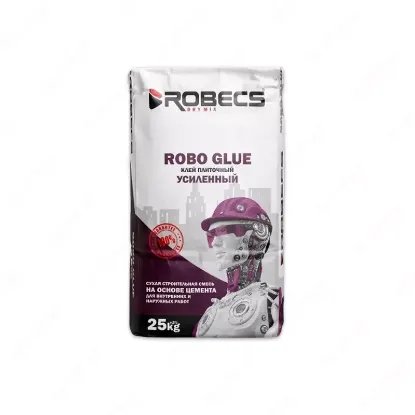 ROBECS GLUE 25 КГ – универсальный строительный клей rasm