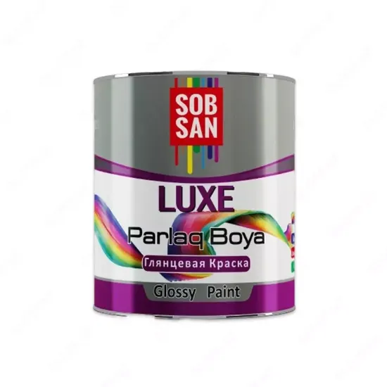 Sob San Luxe Parlaq Boya Глянцевая краска (3,3 кг) - высококачественная глянцевая rasm
