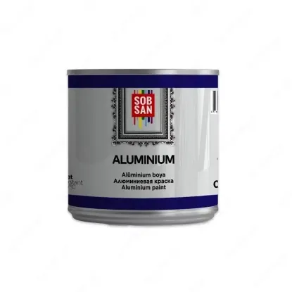 Sob San Aluminium Алюминиевая краска (0,25 л) - высококачественная краска на rasm