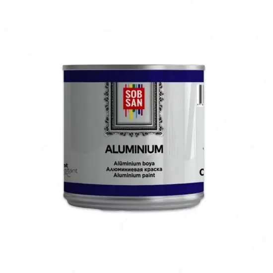 Sob San Aluminium Алюминиевая краска (0,25 л) - высококачественная краска на rasm