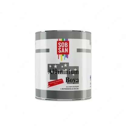 SOB SAN Aluminium Алюминиевая краска (750 мл) – высококачественная краска на rasm