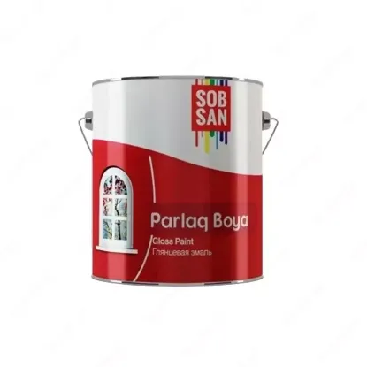 Изображение SOB SAN Parlaq Boya Глянцевая эмаль (2,5 кг) – высококачественная глянцевая