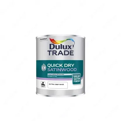 Изображение Dulux Trade Quick Dry Satinwood Extra Deep Base BS (2.5 л)— высококачественная