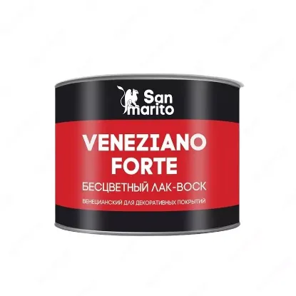 San Marito Veneziano Forte (Безцветный лак-воск, 300 г) — безцветный лак-воск на водной rasm