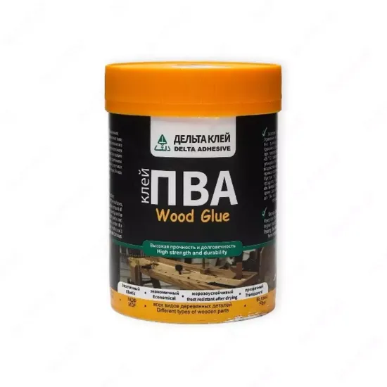 Клей ПВА "Delta Adhesive" Wood Glue — специализированный поливинилацетатный клей. rasm