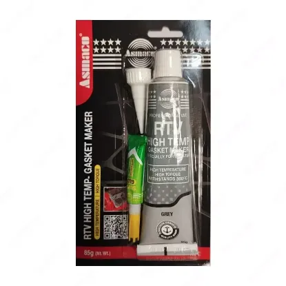 Изображение Герметик RTV High Temp Gasket Maker (Asmaco, 85 г, серый)