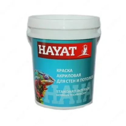 HAYAT акриловая краска для стен и потолков 25 кг. rasm