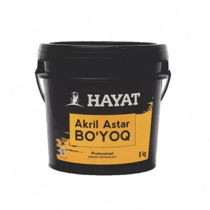 HAYAT акриловая грунтовочная краска 8 кг. rasm