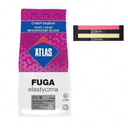 Изображение ATLAS FUGA CERAMICZNA 216 Czerwony (красный) и 218 Cytrynowy (лимонный)
