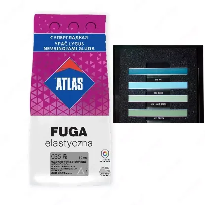Изображение ATLAS FUGA CERAMICZNA в цветах 215 Atramentowy (темно-синий), 031 Błękitny (голубой), 025