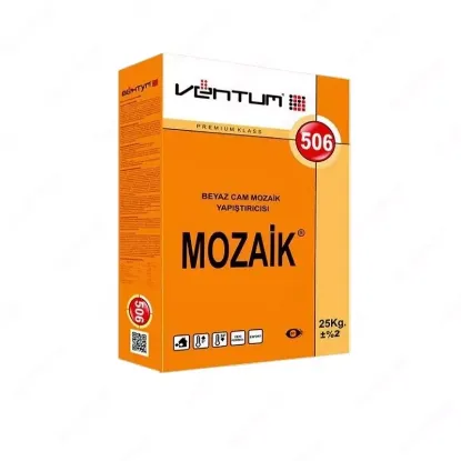 VENTUMКафельный клей мазайка Белый - 506 (25 кг) rasm