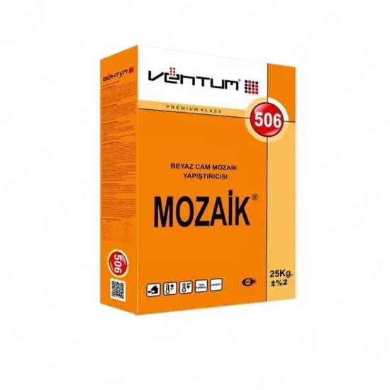 VENTUMКафельный клей мазайка Белый - 506 (25 кг) rasm