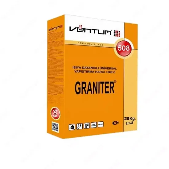 VENTUM KAFEL KLEY GRANIT SERIY 508 (25 кг) rasm