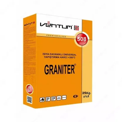 Клей для плитки Ventum Kafel Kley Granit белый 508 (25 кг) rasm