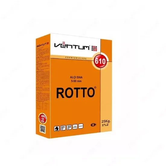 Гипсовая штукатурка Ventum Rotto 610 (25 кг) rasm