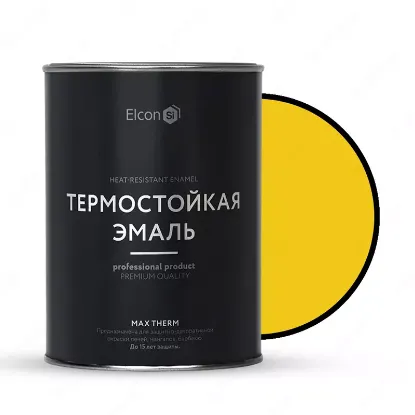 Термостойкая универсальная эмаль "Elcon" Max Therm, 0.8 кг (Медная) rasm