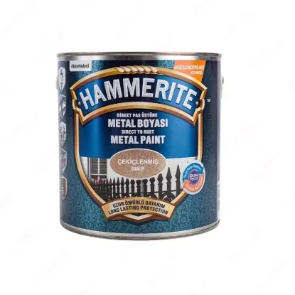 Изображение Высокопроизводительная краска на растворимой основе HAMMERITE BAKIR (0,75 L).