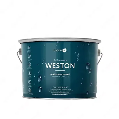 Picture of Лак по камню (с эффектом мокрого камня) "Elcon" Weston, 2 л, бесцветный.