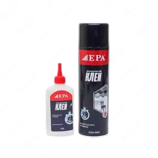Набор универсального клея-герметика "EPA" ESK-905, 200 мл.-150 гр., уп. 2 шт. rasm