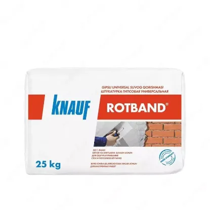 Шпаклёвка-монтажный гипсовый клей KNAUF RODBOND (25 кг) rasm