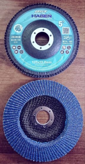 Hagen  Диск лепестковый 125 * 22.2 мм rasm