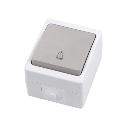 Изображение Кнопка вызова для открытой установки Lezard IP54, белый