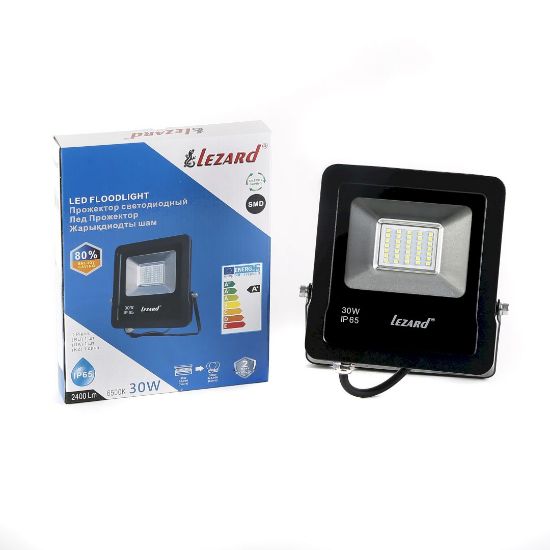 Изображение ЛЕД ПРОЖЕКТОР 30Вт, Алюминиевый корпус IP65 6500K 2400Lm