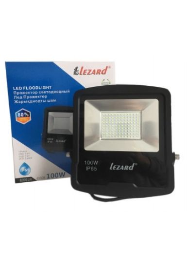 Изображение ЛЕД ПРОЖЕКТОР 100Вт, Алюминиевый корпус IP65 6500K 8000Lm