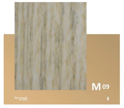 Picture of Decoplast. декоративные панели ПВХ Модель: М 09 Размер 1.22*280