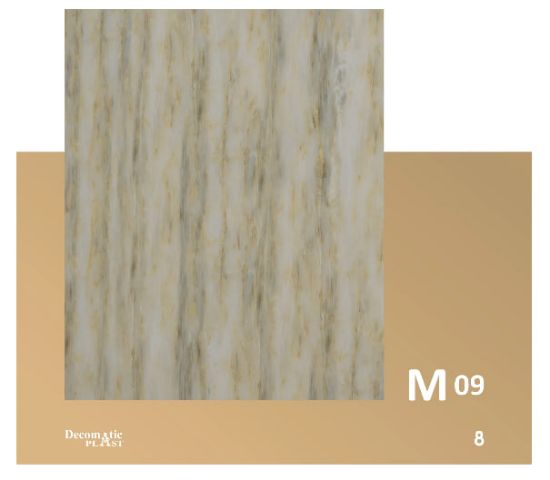 Decoplast. декоративные панели ПВХ Модель: М 09 Размер 1.22*280 rasm