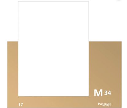 Picture of Decoplast. декоративные панели ПВХ Модель: М 34 Размер 1.22*280