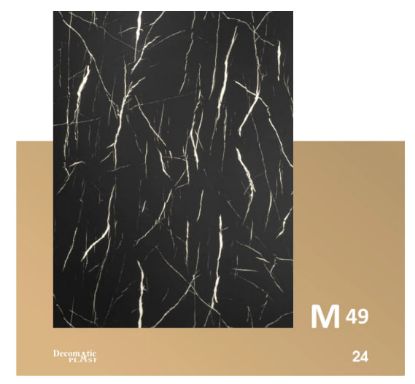 Picture of Decoplast. декоративные панели ПВХ Модель: М 49 Размер 1.22*280