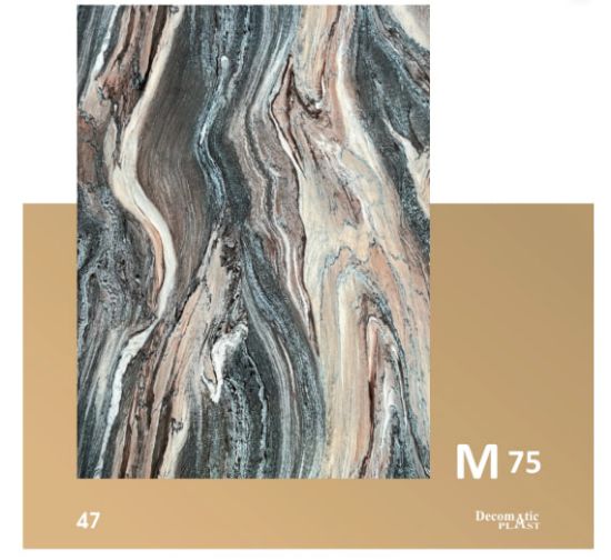 Decoplast. декоративные панели ПВХ Модель: М 75 Размер 1.22*280 rasm